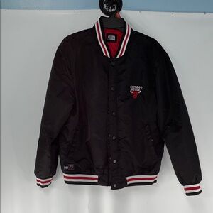NBA CHICAGO BULLS BOMBER BIG LOGO MENS JACKET FTL-09-156